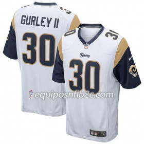 Camiseta Hombre NFL Los Angeles Rams Todd Gurley II 30 Nike Blanco